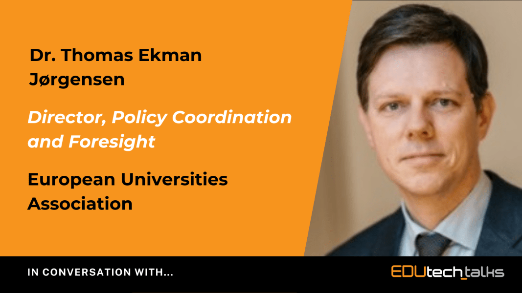 In Conversation With... Dr Thomas Ekman Jørgensen, European Universities Association