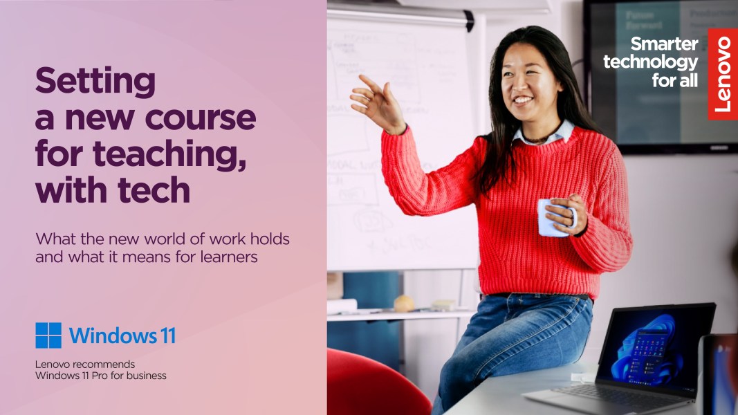 Setting a new course for teaching, with tech